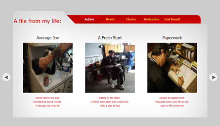 A File From my Life Website